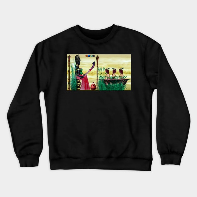 OGWUGWU NWANYI OKPU BY SIRIUS-UGO-ART Crewneck Sweatshirt by uchenigbo